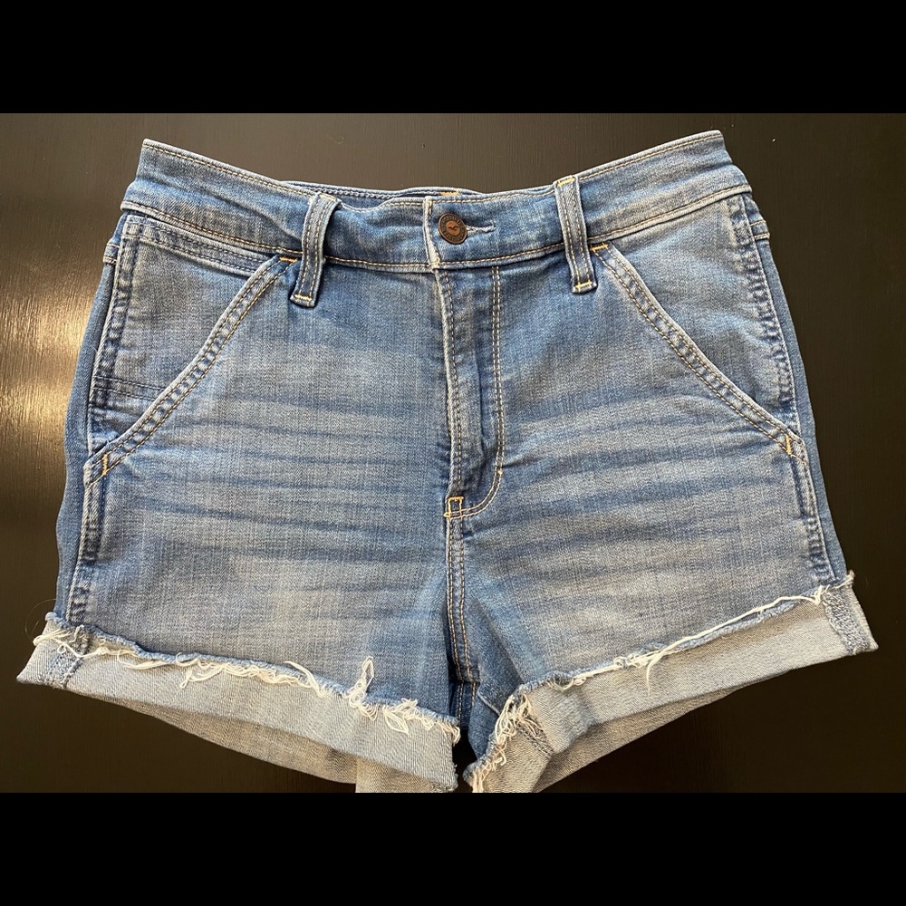 hollister jean shorts